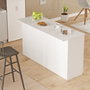 Hanah Home Mesa de Cocina OR1-W Blanca